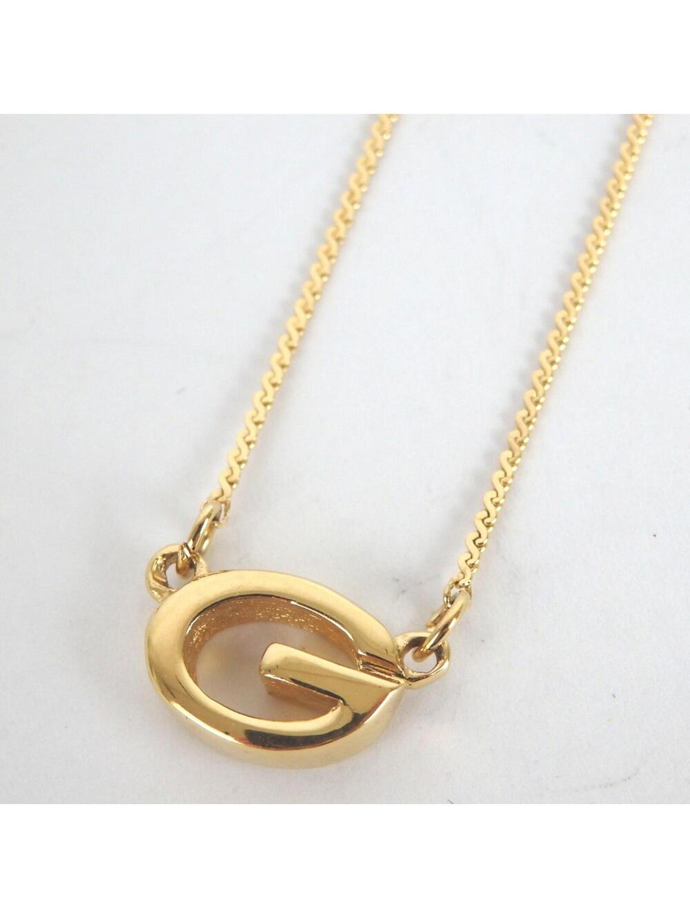 Authentic Givenchy necklace metal[Used]
